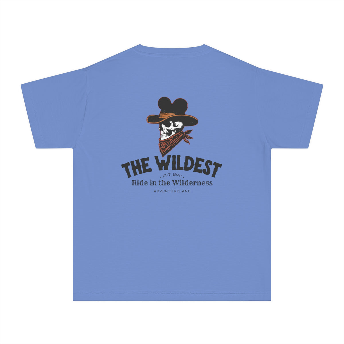 The Wildest Ride in the Wilderness Comfort Colors Youth Midweight Tee