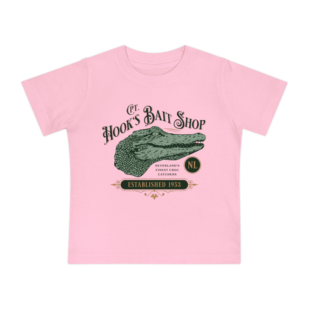 Captain Hook’s Bait Shop Bella Canvas Baby Short Sleeve T-Shirt