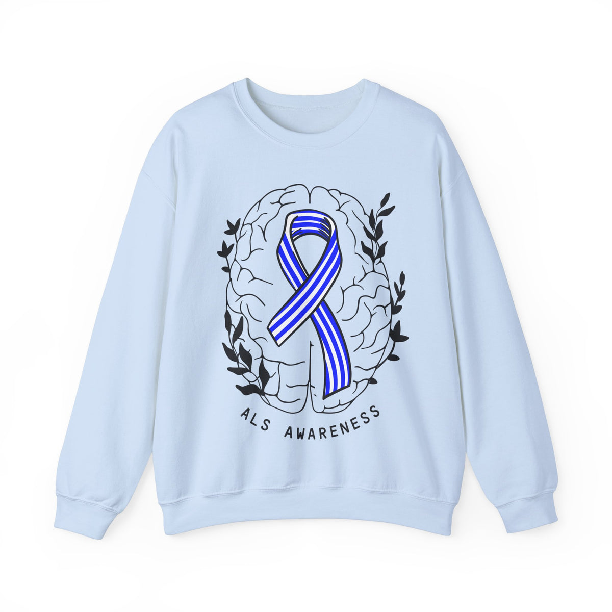 ALS Awareness Gildan Unisex Heavy Blend™ Crewneck Sweatshirt