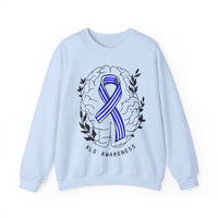 ALS Awareness Gildan Unisex Heavy Blend™ Crewneck Sweatshirt