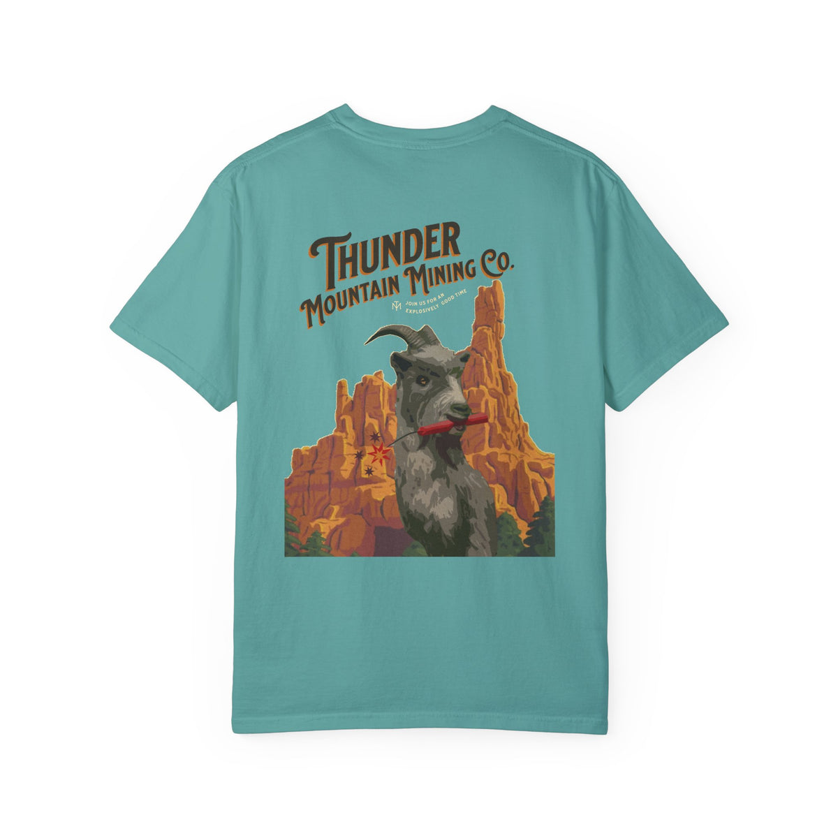 Thunder Mountain Mining Co. Comfort Colors Unisex Garment-Dyed T-shirt