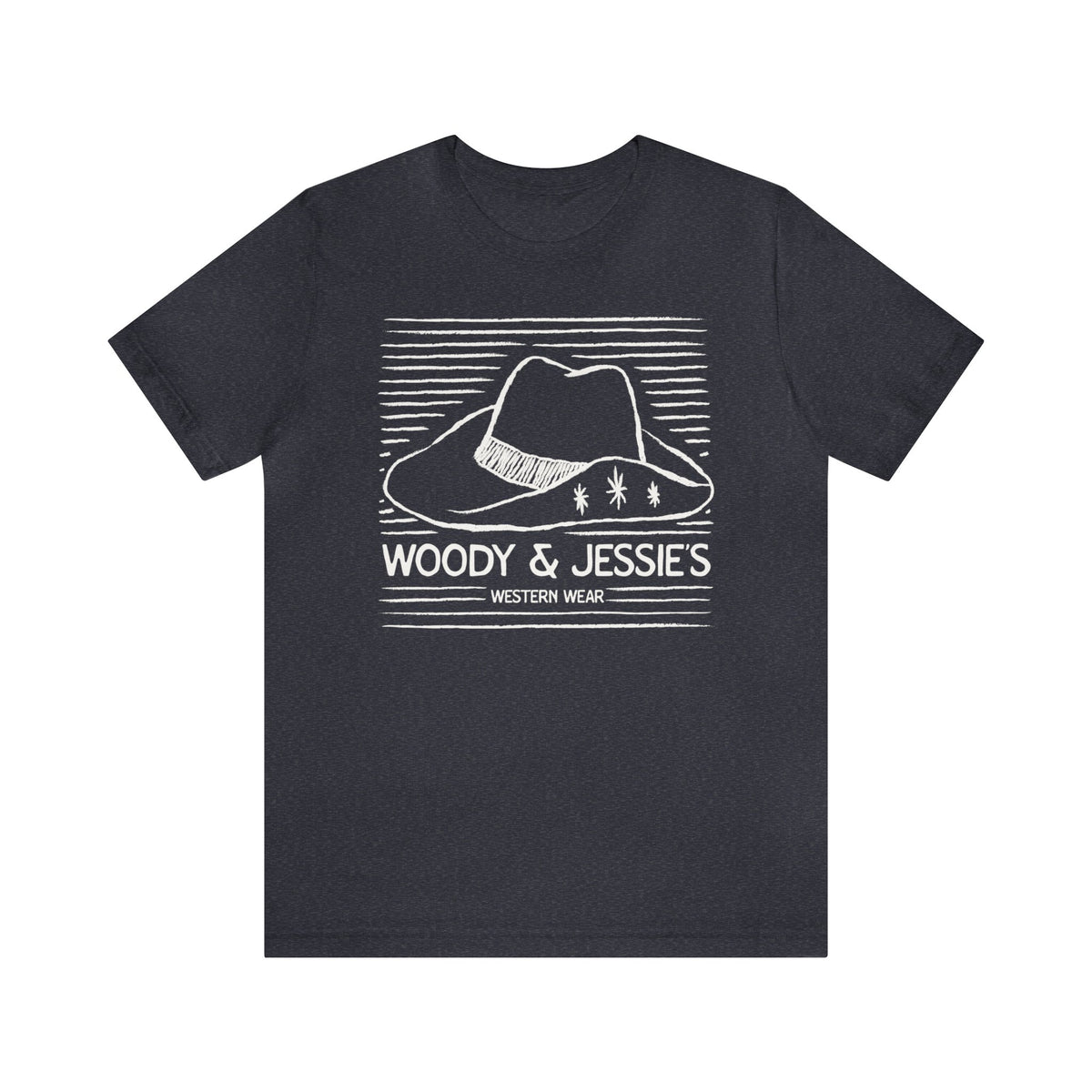 Woody & Jessie's Western Wear Bella Canvas Unisex Jersey Short Sleeve Tee