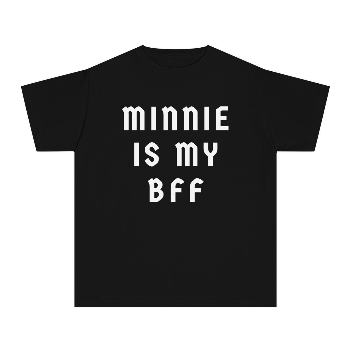 Minnie Is My BFF Comfort Colors Youth Midweight Tee