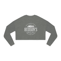 Hudson's Mechanic Shop Women's Bella Canvas Cropped Sweatshirt