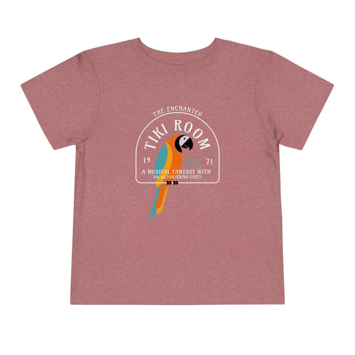 Enchanted Tiki Room Bella Canvas Toddler Short Sleeve Tee