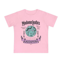 Madame Leota’s Laudanum Teal Bella Canvas Baby Short Sleeve T-Shirt