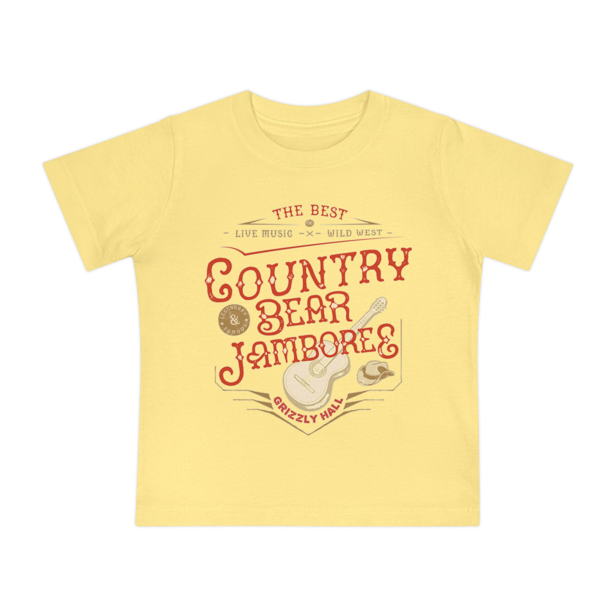 Country Bear Jamboree Bella Canvas Baby Short Sleeve T-Shirt