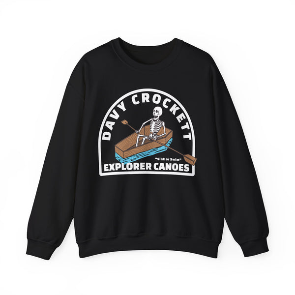 Davy Crockett Explorer Canoes Gildan Unisex Heavy Blend™ Crewneck Sweatshirt