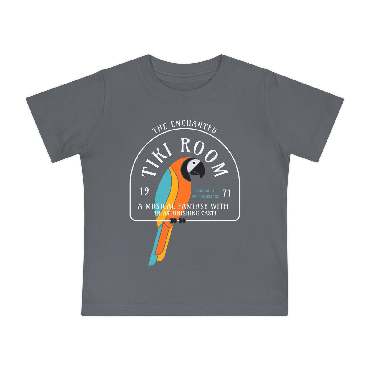 Enchanted Tiki Room Bella Canvas Baby Short Sleeve T-Shirt