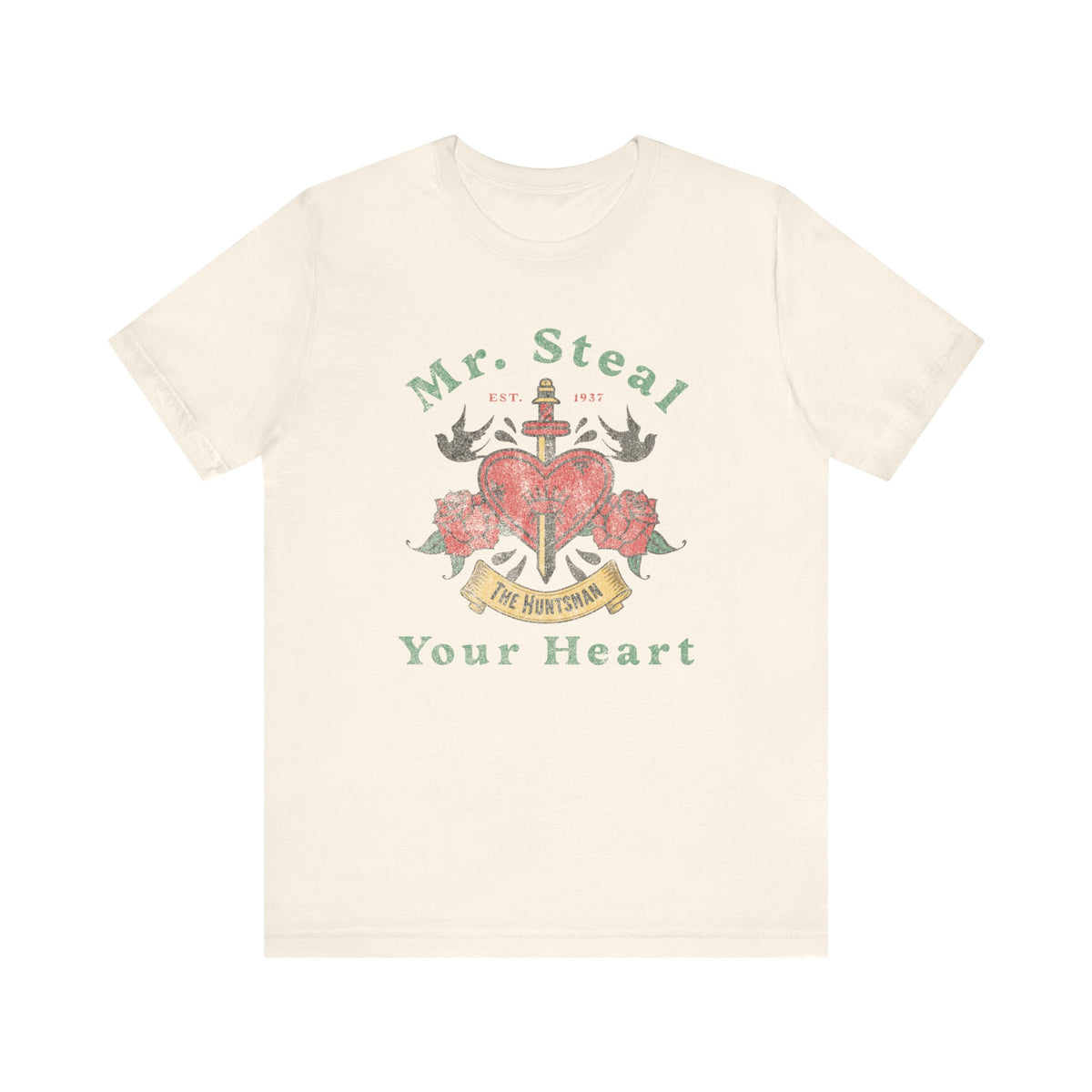 Mr. Steal Your Heart Bella Canvas Unisex Jersey Short Sleeve Tee