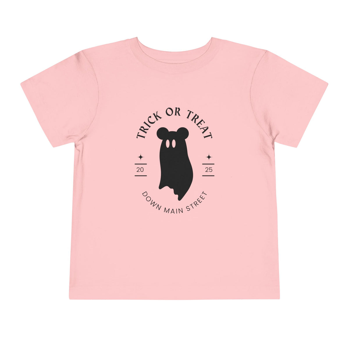 Trick or Treat Down Main Street Toddler Short Sleeve Tee