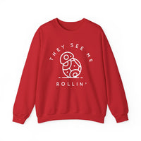 They See Me Rollin' Gildan Unisex Heavy Blend™ Crewneck Sweatshirt