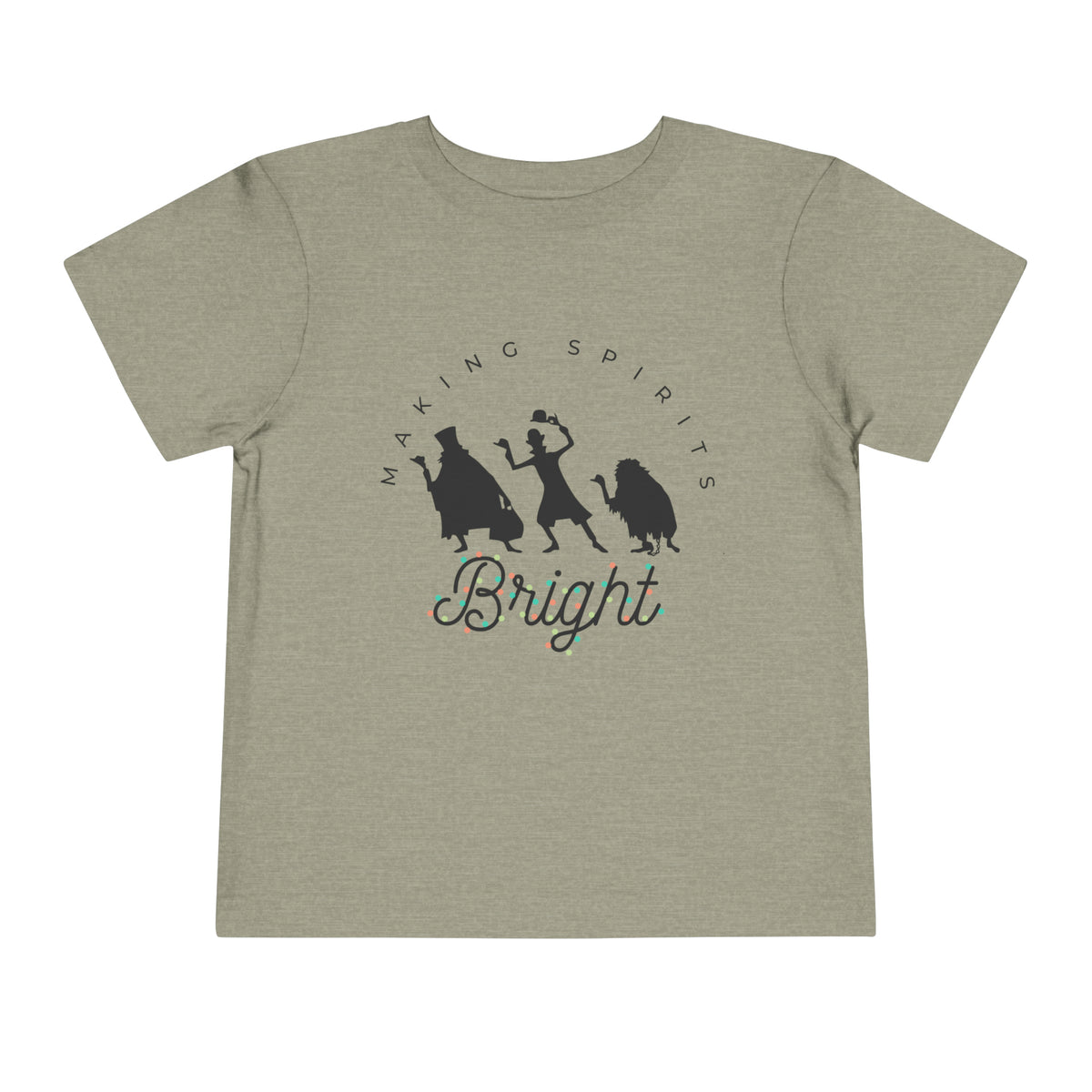 Making Spirits Bright Bella Canvas Toddler Short Sleeve Tee