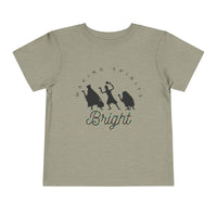 Making Spirits Bright Bella Canvas Toddler Short Sleeve Tee