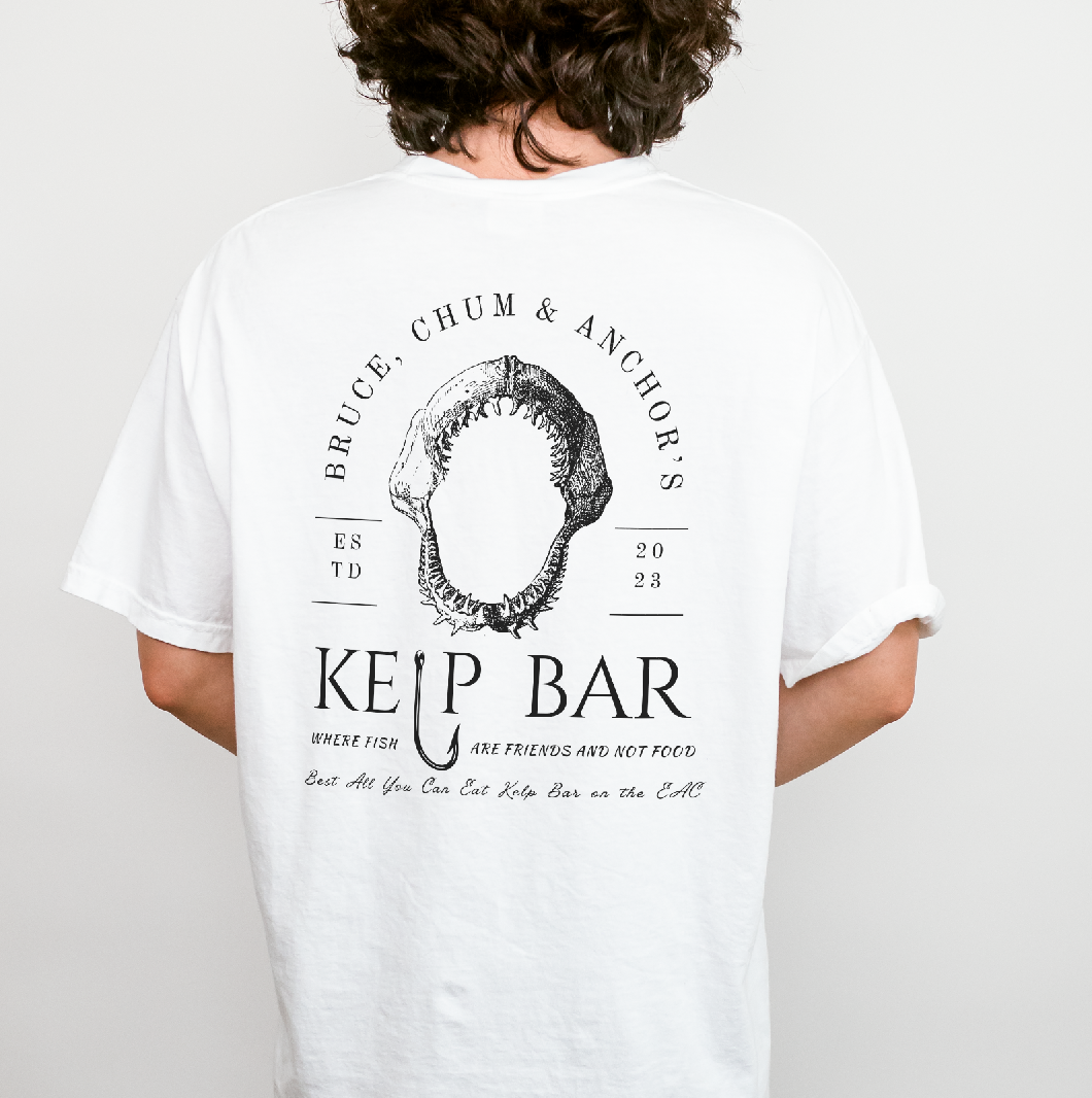 Bruce, Chum & Anchor's Kelp Bar Comfort Colors Unisex Garment-Dyed T-shirt