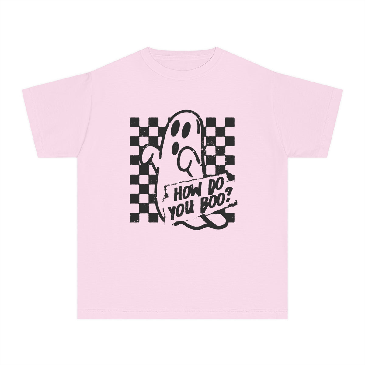 How Do You Boo? Comfort Colors Youth Midweight Tee