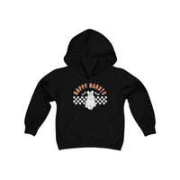 Happy Haunts Gildan Youth Heavy Blend Hooded Sweatshirt