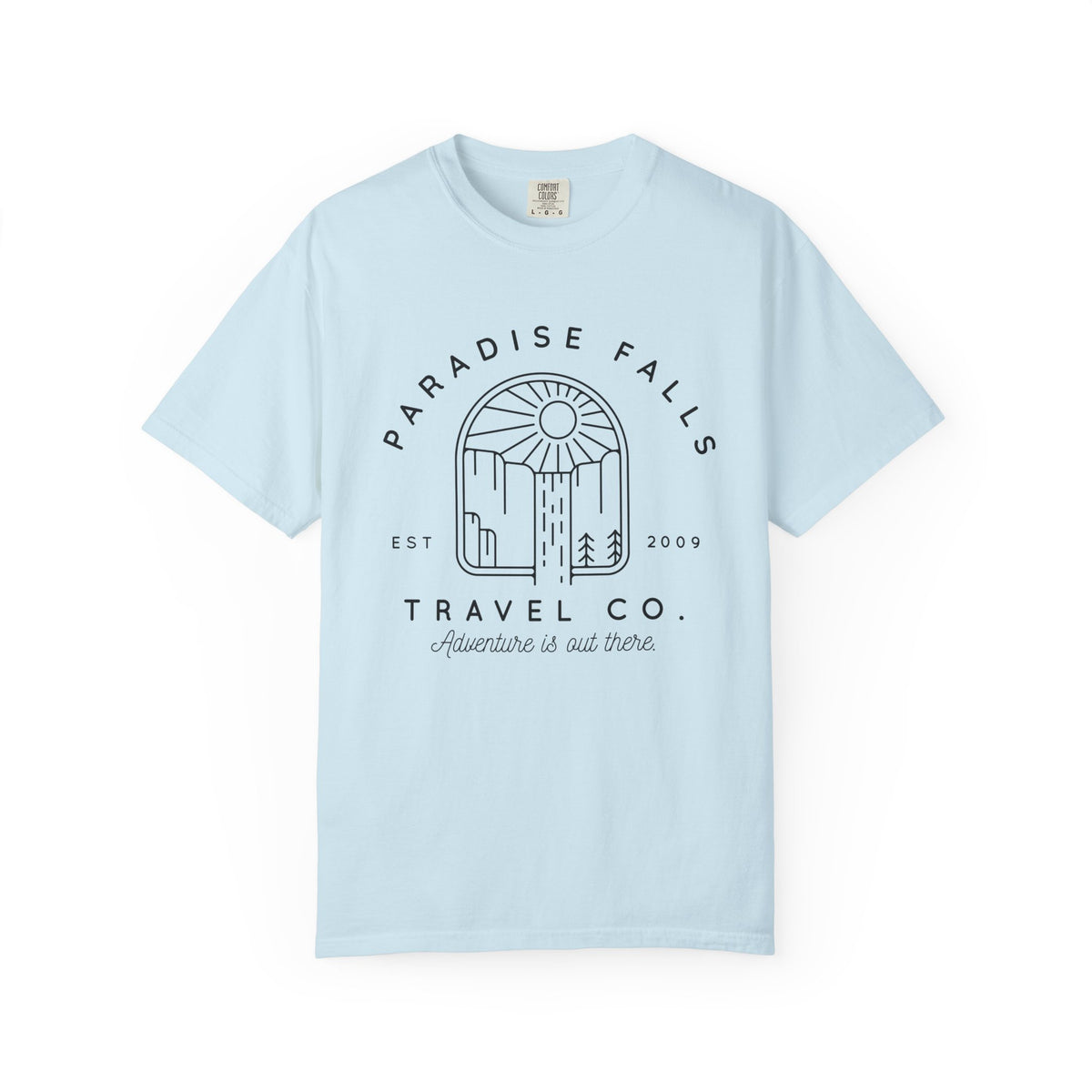 Paradise Falls Vacation Co. Comfort Colors Unisex Garment-Dyed T-shirt