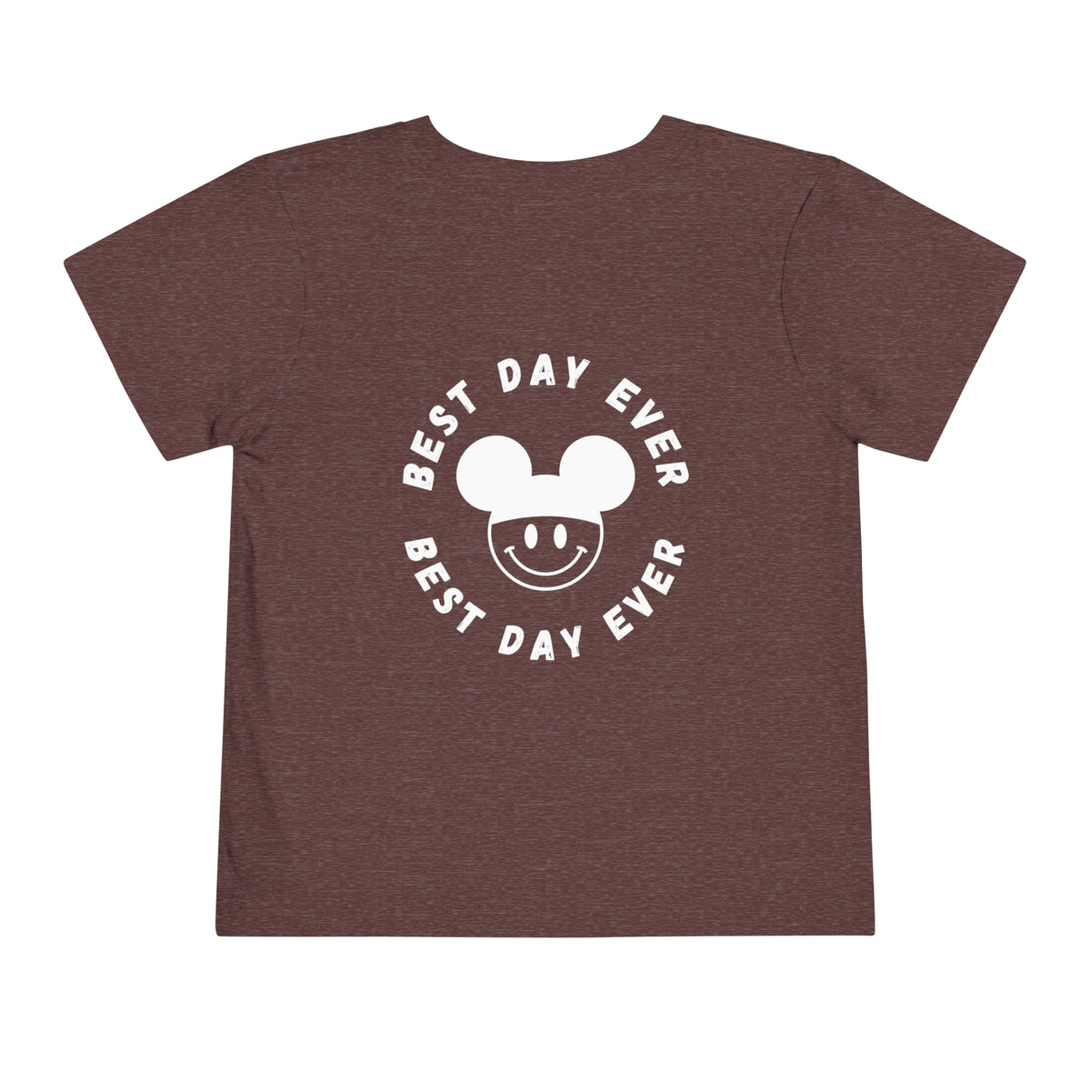 Best Day Ever Bella Canvas Toddler Short Sleeve Tee