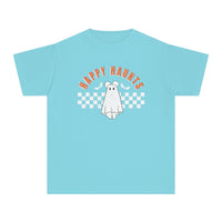Happy Haunts Comfort Colors Youth Midweight Tee