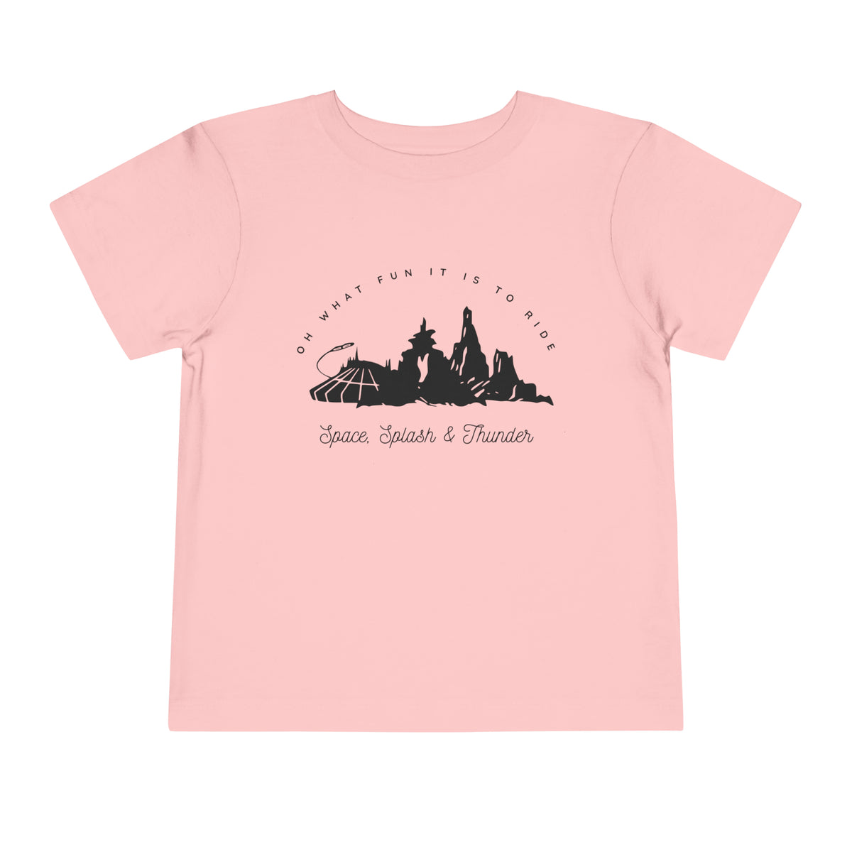 Oh What Fun It Is To Ride Bella Canvas Toddler Short Sleeve Tee