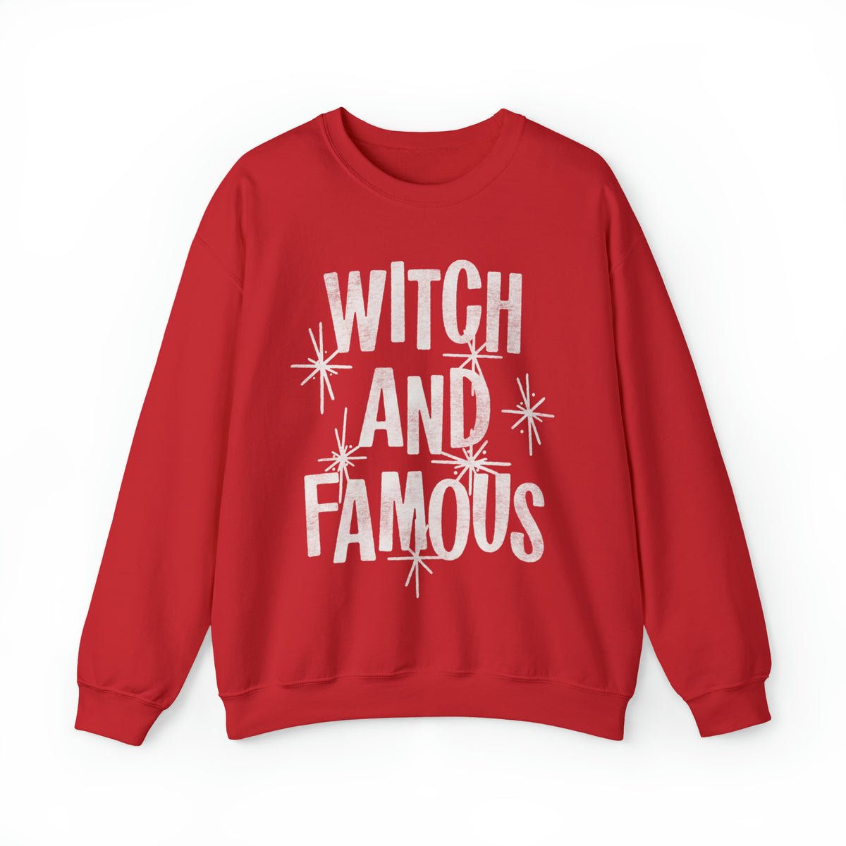 Witch and Famous Gildan Unisex Heavy Blend™ Crewneck Sweatshirt