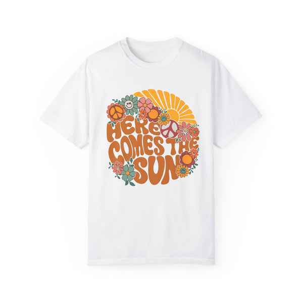 Here Comes the Sun Comfort Colors Unisex Garment-Dyed T-shirt