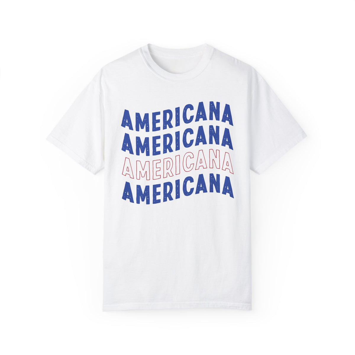 Americana Comfort Colors Unisex Garment-Dyed T-shirt