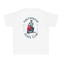 Portorosso Vespa Club Comfort Colors Youth Midweight Tee