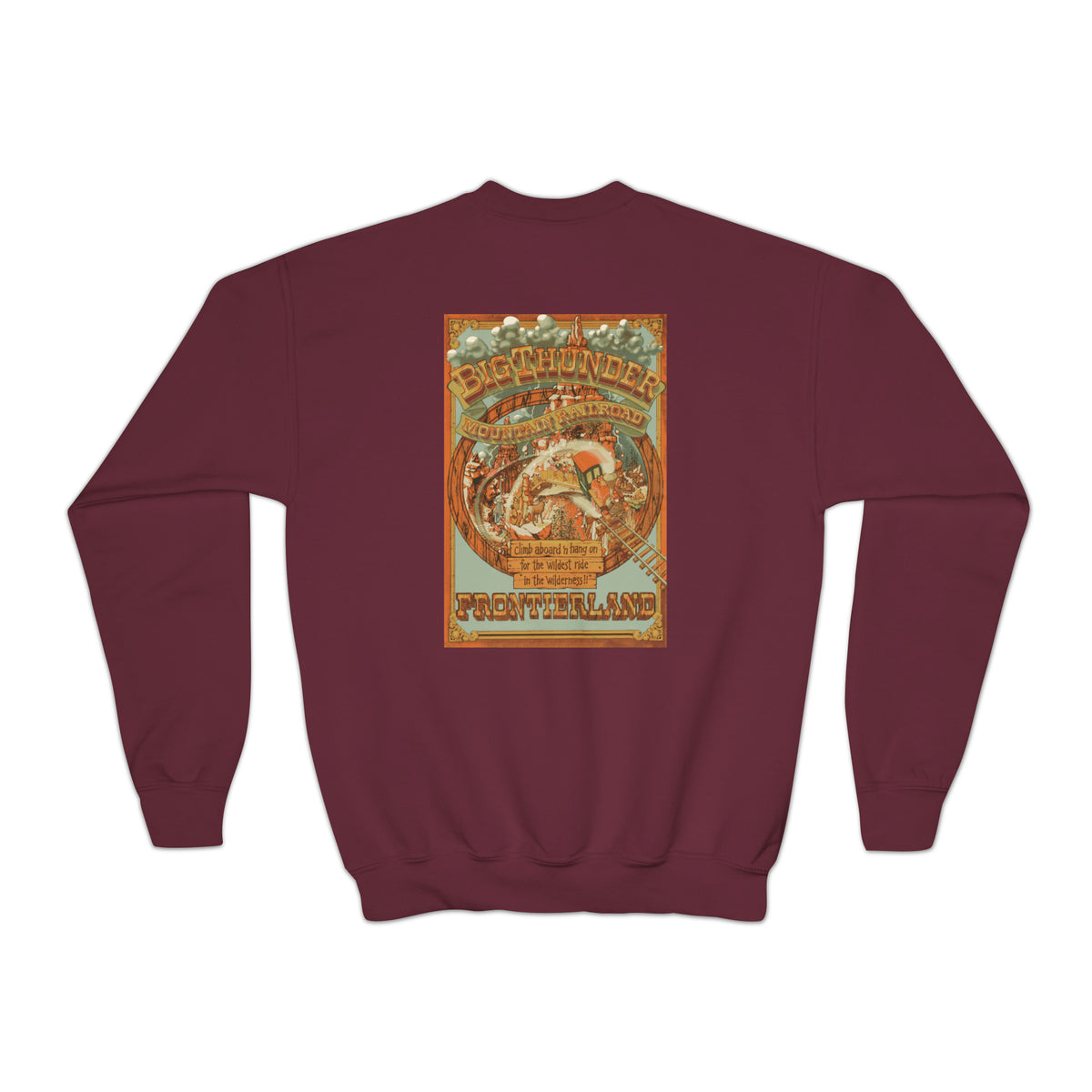 Big Thunder Mountain Gildan Youth Crewneck Sweatshirt