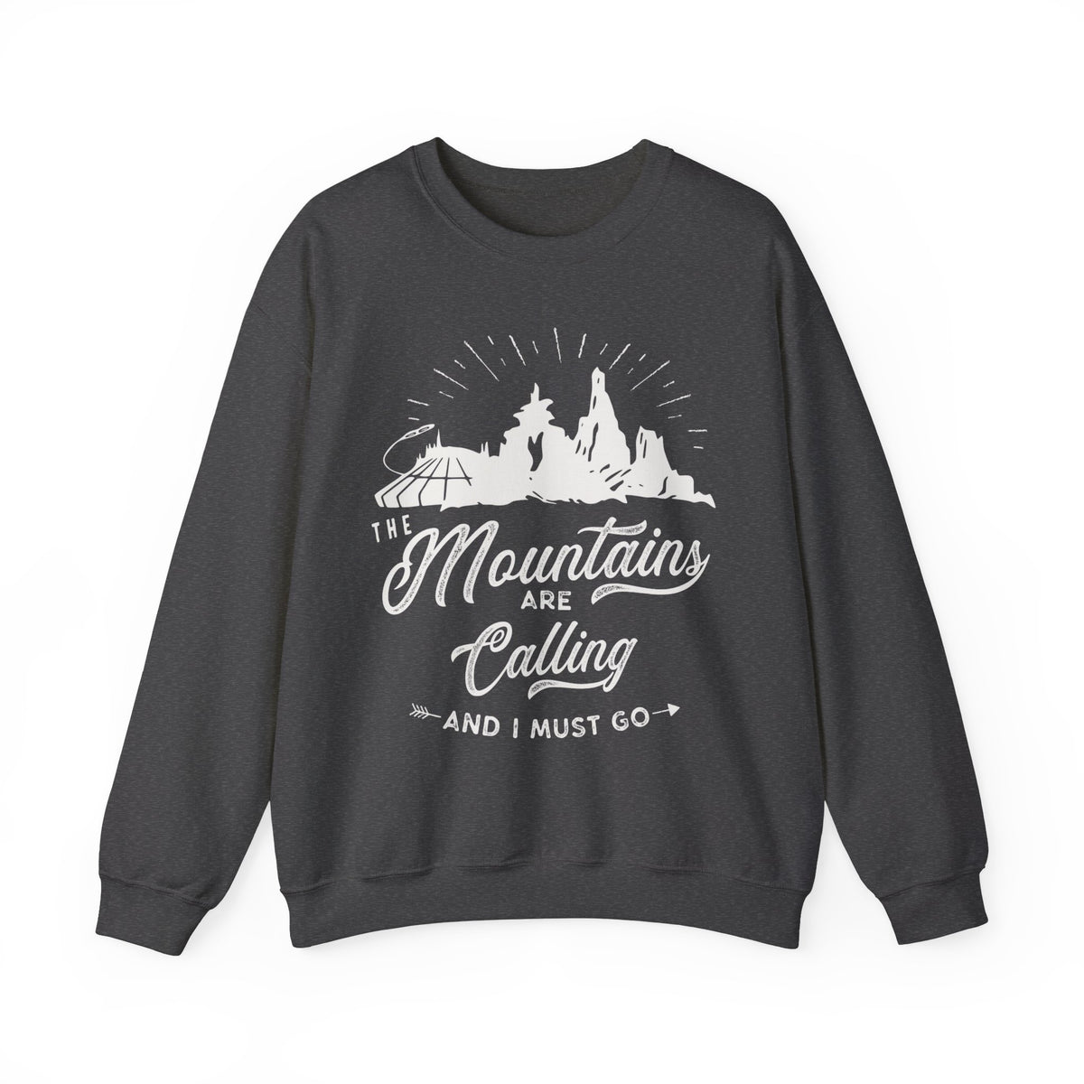 The Mountains Are Calling Gildan Unisex Heavy Blend™ Crewneck Sweatshirt