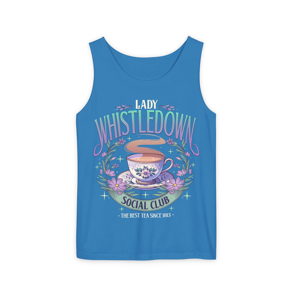 Lady Whistledown Social Club Unisex Comfort Colors Garment-Dyed Tank Top