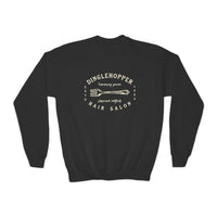 Dinglehopper Hair Salon Gildan Youth Crewneck Sweatshirt