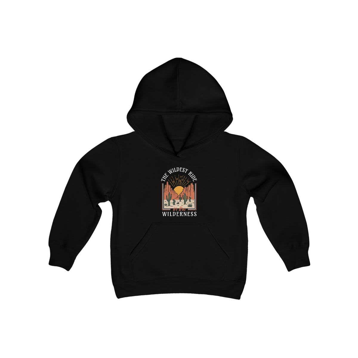 The Wildest Ride In The Wilderness Gildan Youth Heavy Blend Hooded Sweatshirt