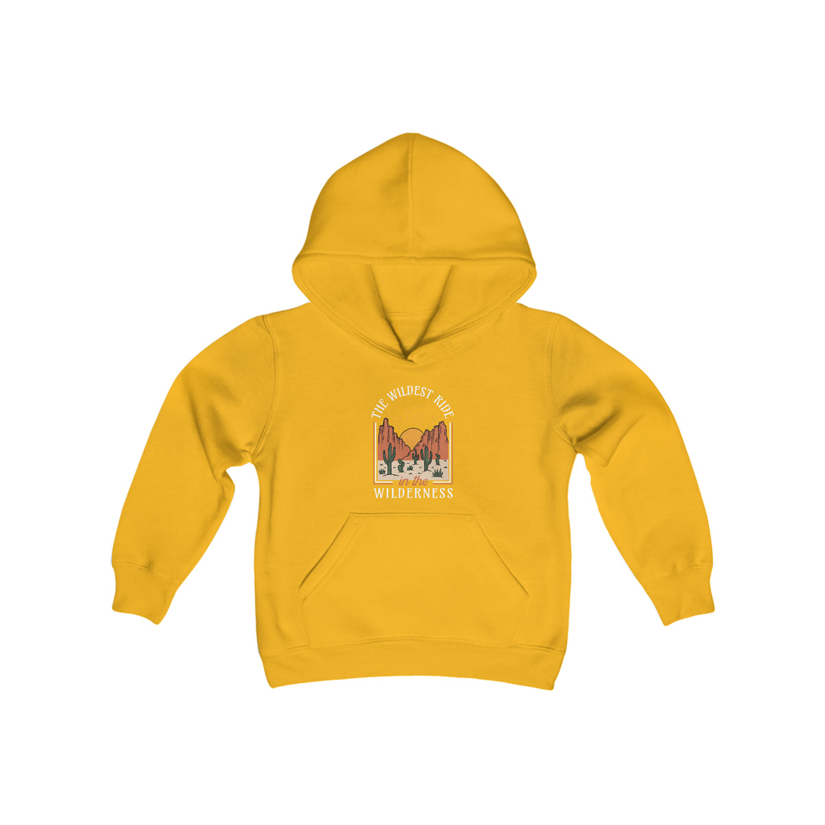 The Wildest Ride In The Wilderness Gildan Youth Heavy Blend Hooded Sweatshirt