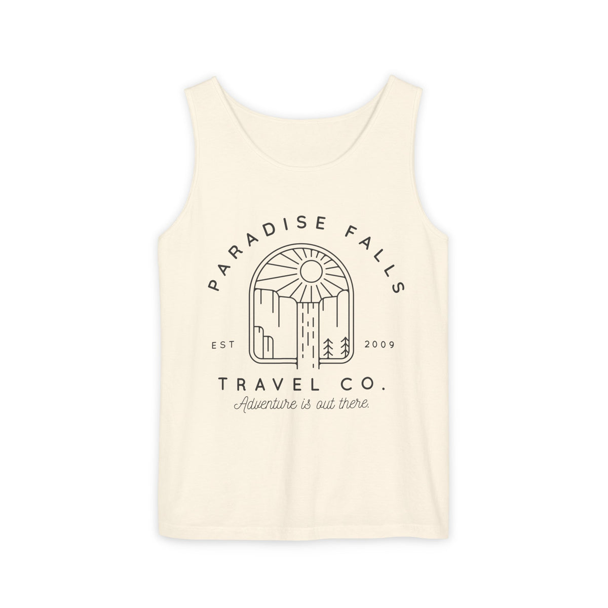 Paradise Falls Comfort Colors Unisex Garment-Dyed Tank Top