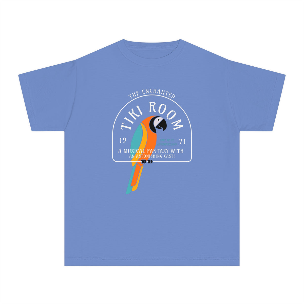 Enchanted Tiki Room Comfort Colors Youth Midweight Tee