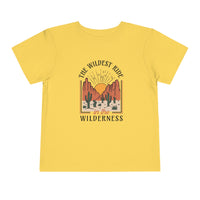 The Wildest Ride In The Wilderness Bella Canvas Toddler Short Sleeve Tee