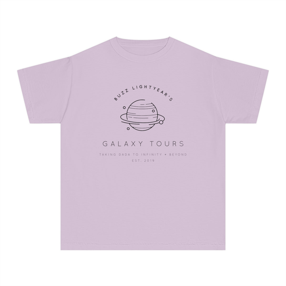 Lightyear's Galaxy Tours Comfort Colors Youth Midweight Tee