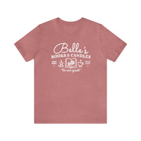 Belle’s Books & Candles Bella Canvas Unisex Jersey Short Sleeve Tee