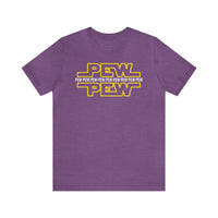 PEW PEW PEW Bella Canvas Unisex Jersey Short Sleeve Tee