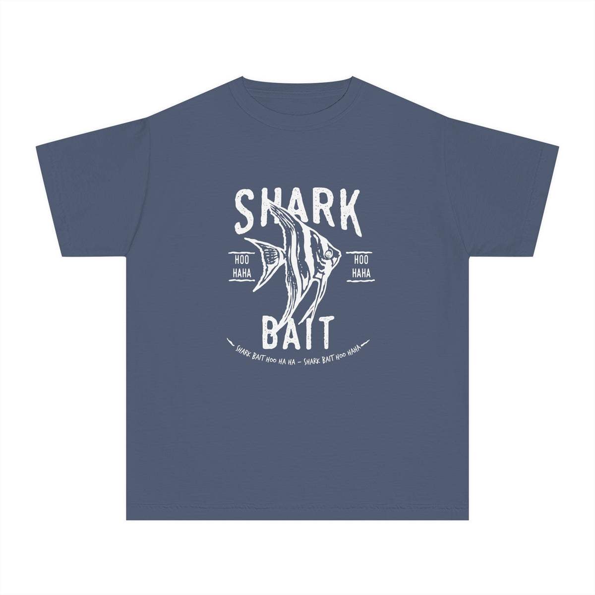 Shark Bait Hoo Haha Comfort Colors Youth Midweight Tee