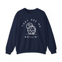 They See Me Rollin' Gildan Unisex Heavy Blend™ Crewneck Sweatshirt