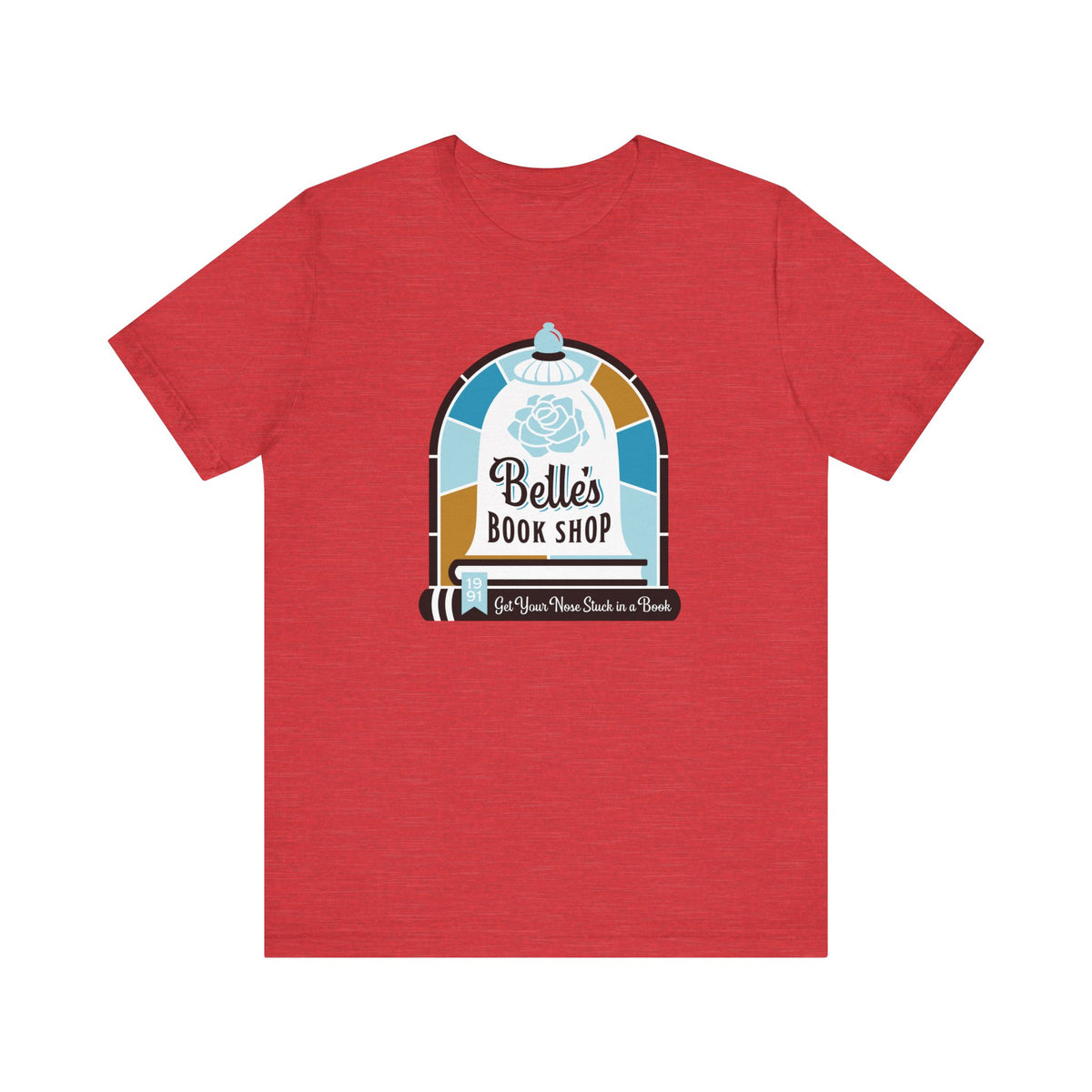 Belle's Book Shop Bella Canvas Unisex Jersey Short Sleeve Tee