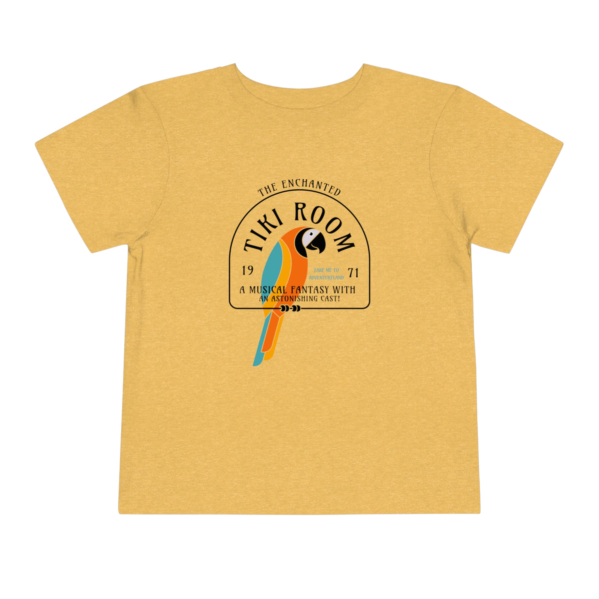 Enchanted Tiki Room Bella Canvas Toddler Short Sleeve Tee