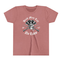 Dead Men Tell No Tales Bella Canvas Youth Short Sleeve Tee