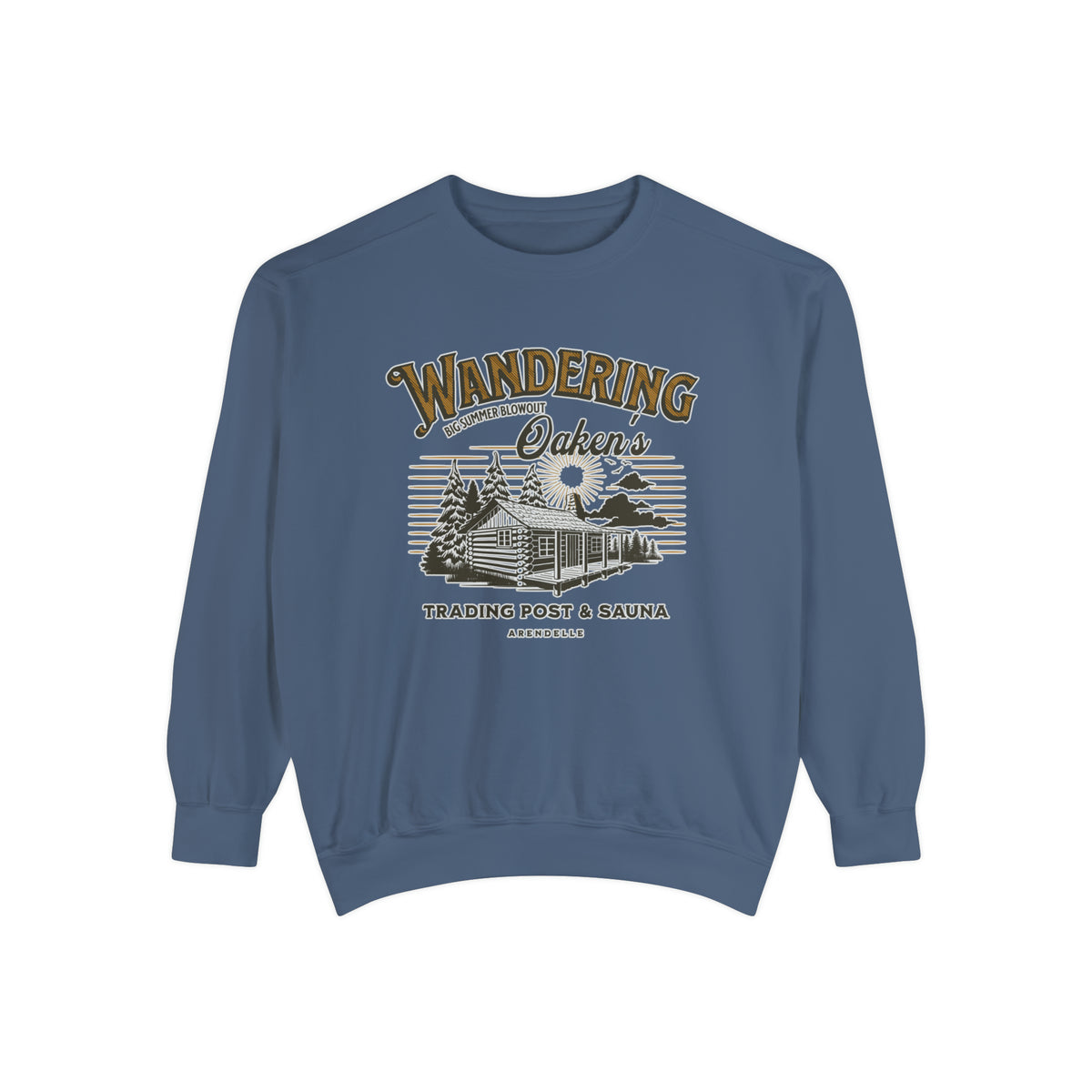 Wandering Oaken’s Trading Post Comfort Colors Unisex Garment-Dyed Sweatshirt