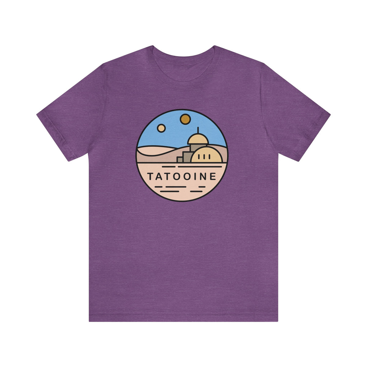 Tatooine Bella Canvas Unisex Jersey Short Sleeve Tee