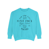 Pan's Flight School Comfort Colors Unisex Garment-Dyed Sweatshirt