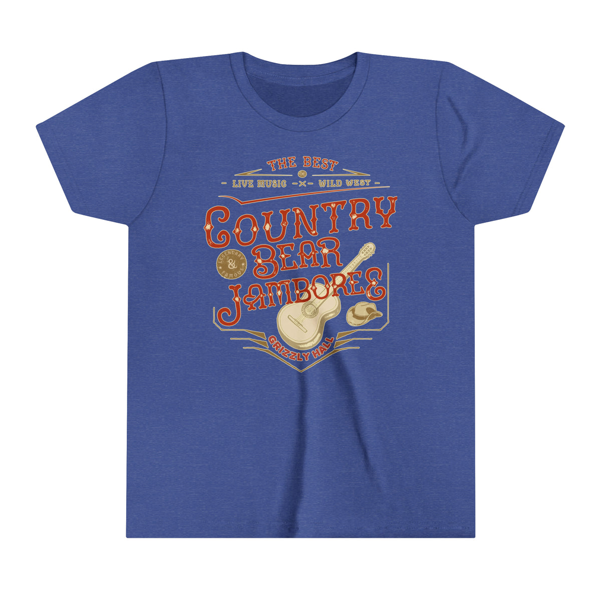 Country Bear Jamboree Bella Canvas Youth Short Sleeve Tee
